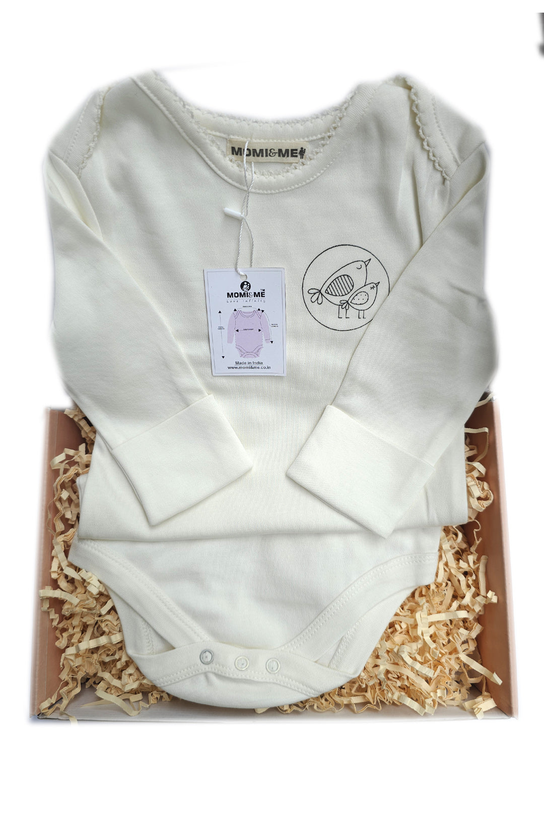 Newborn Bodysuit organic cotton | The Momiandme NewBorn Bodysuit Organic Cotton| Unisex Clothing | Infants Essentials | For BabyBoy and BabyGirl