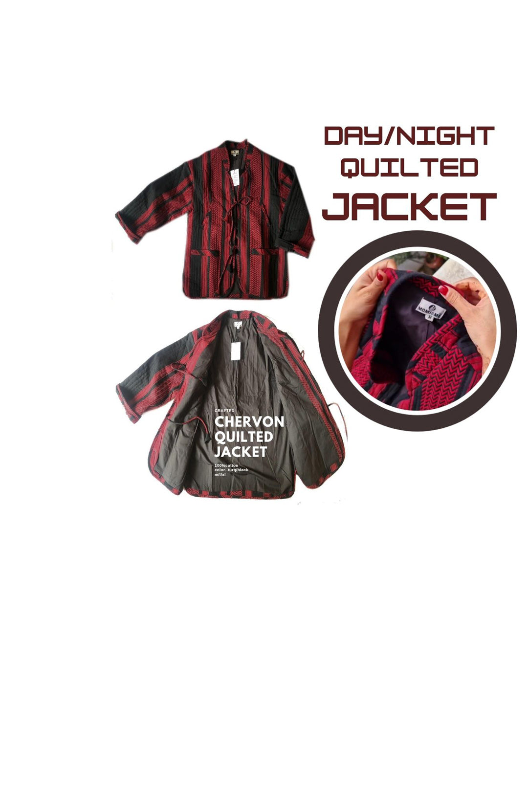 Chevron Quilted Jacket
