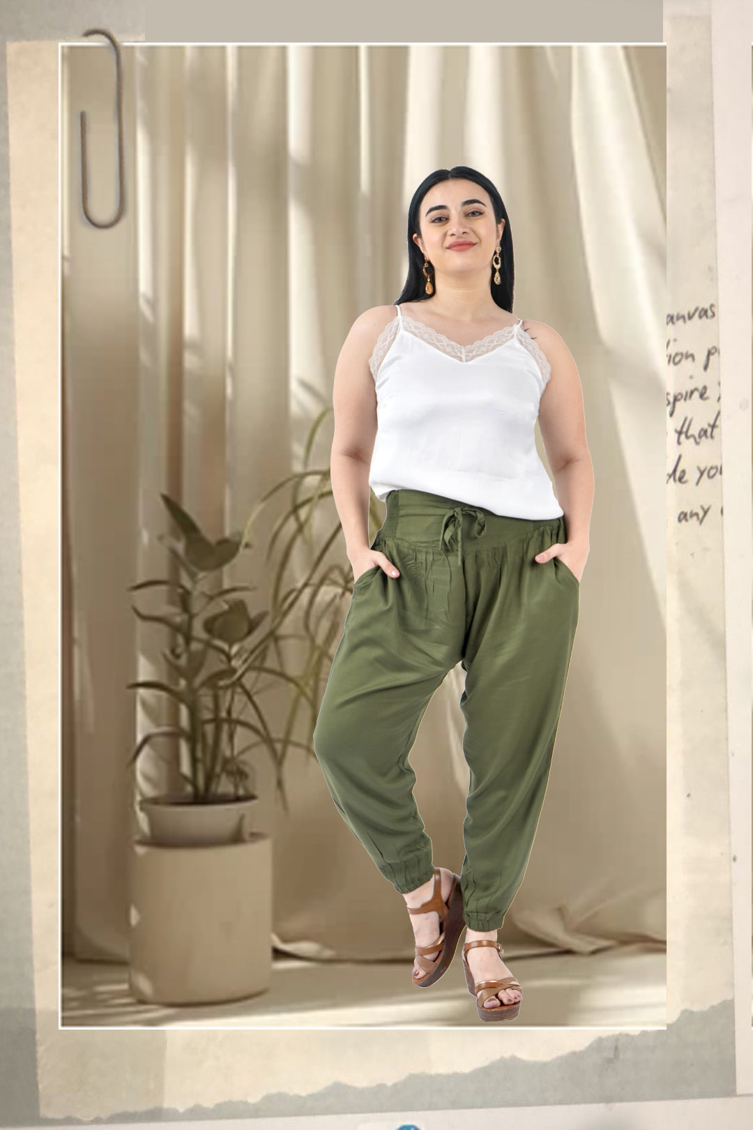 Versatile smocked waist pants for all occasions-RELAXED FIT WAIST
