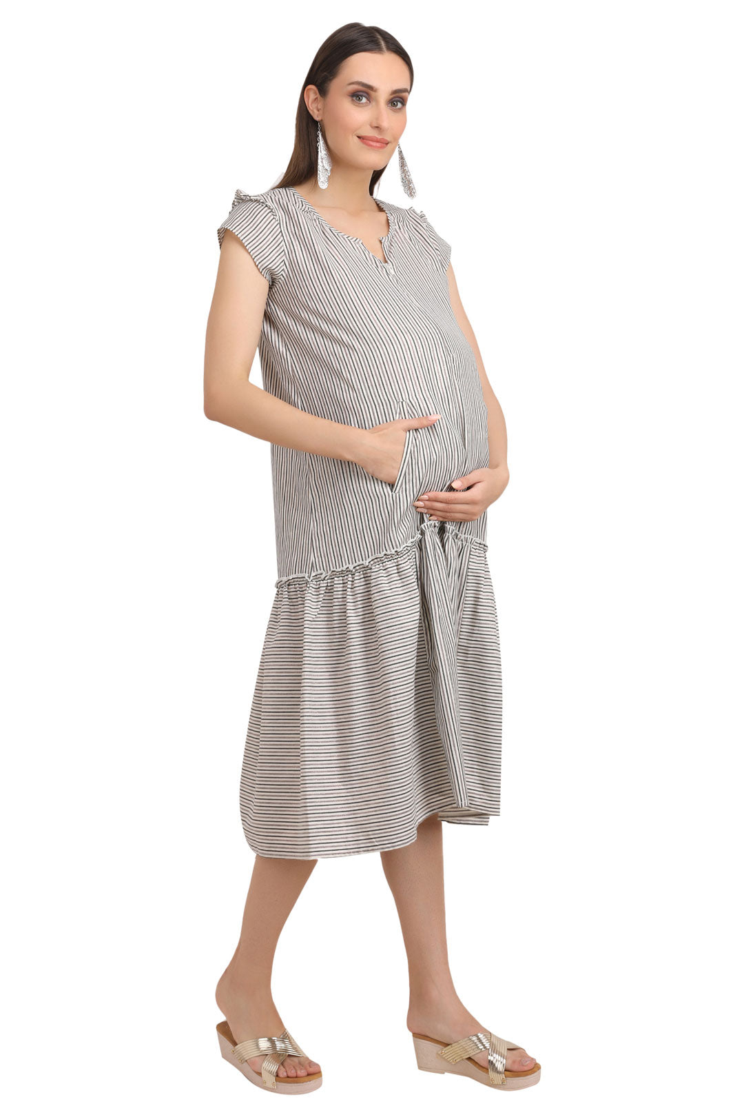 Dunnes stripe Maternity-3