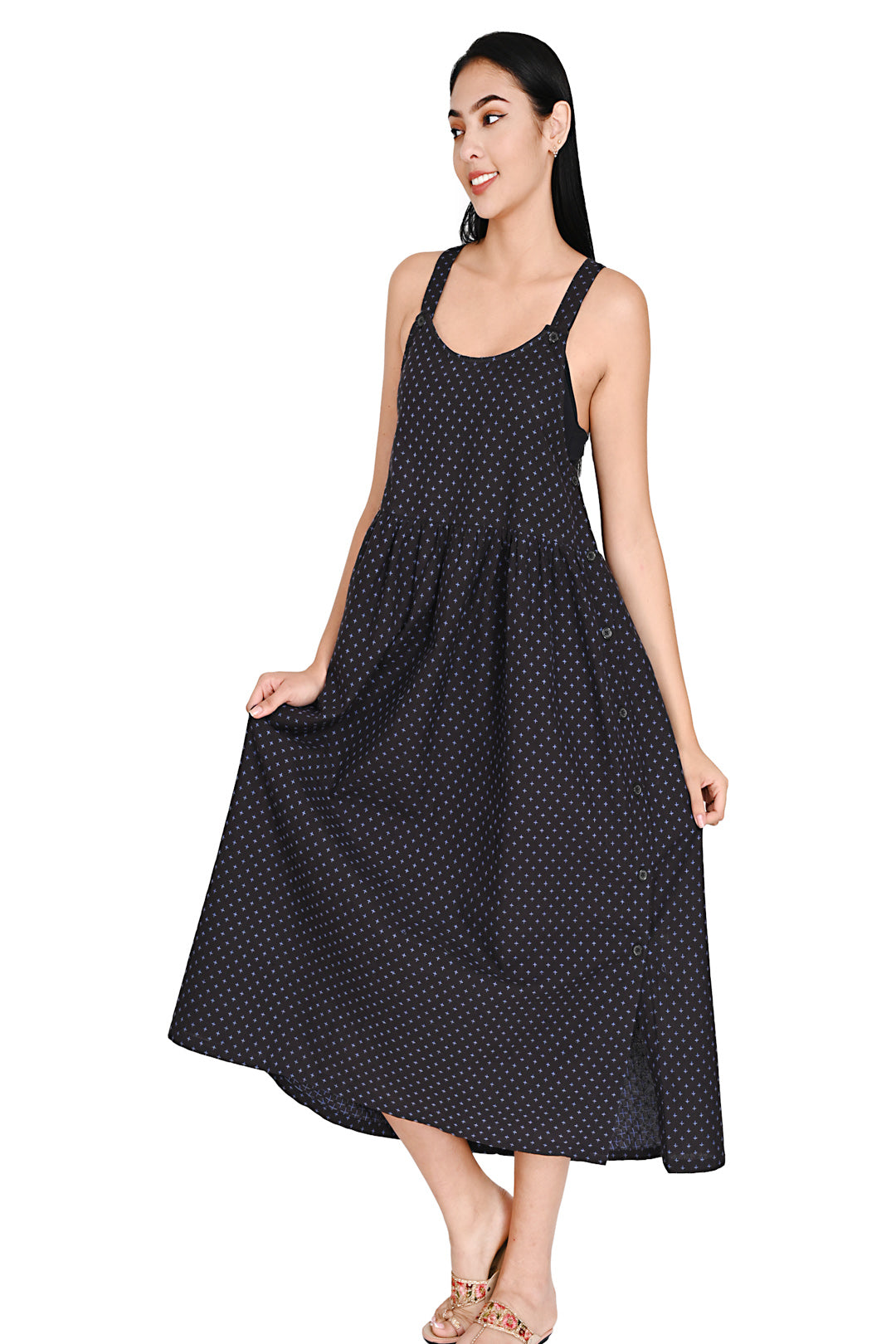 Dungaree dress -3 by Momiandme