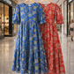 Sage Dress (Red/Blue)