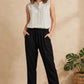 Trendy Relaxed Pants-Comfortable smocked waist