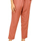 Casual smocked waist Trousers for women