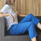 Comfortable smocked waist trousers