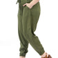 Versatile smocked waist pants for all occasions-RELAXED FIT WAIST