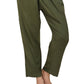 Versatile smocked waist pants for all occasions-RELAXED FIT WAIST