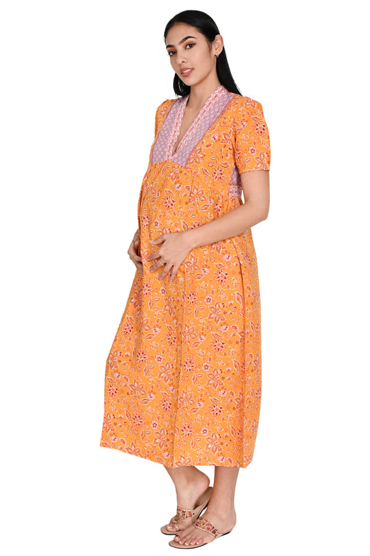 MarigoldMaternityDress5