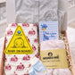 The Welcome Sweet Baby - A Perfect Congratulatory Gift for New Parents! | The Momiandme NewBorn Gift Box | Gift Hamper| Unisex Clothing Set | Infants Essentials | Baby Shower | 5 piece set | For BabyBoy and BabyGirl