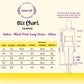 Momiandme_Sattva - Embroidred Block Print Dress-SizeChart
