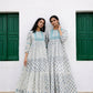Momiandme_Sattva - Embroidred Block Print Dress
