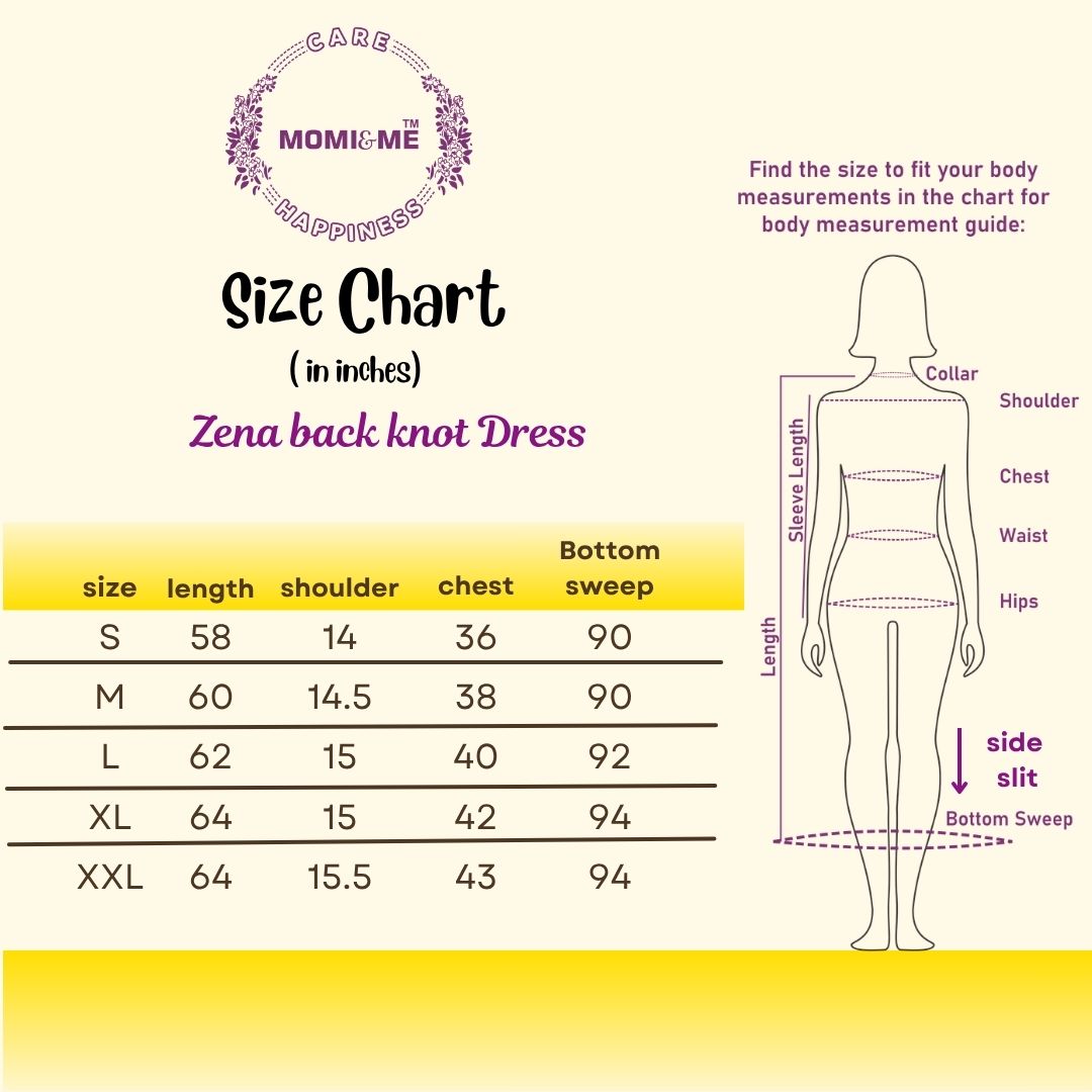 Zena back knot Dress