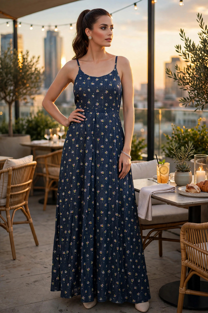 Zena back knot Dress