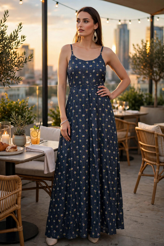 Zena back knot Dress