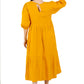 Sage Yellow Rayon Dress