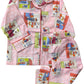 Bedtime stories shirt pajma -2pcs - Baby sleep wear1