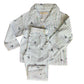 Discovery kid stipe print- 2pcs shirt pajma Toddler sleepwear set1