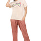 Casual smocked waist Trousers for women