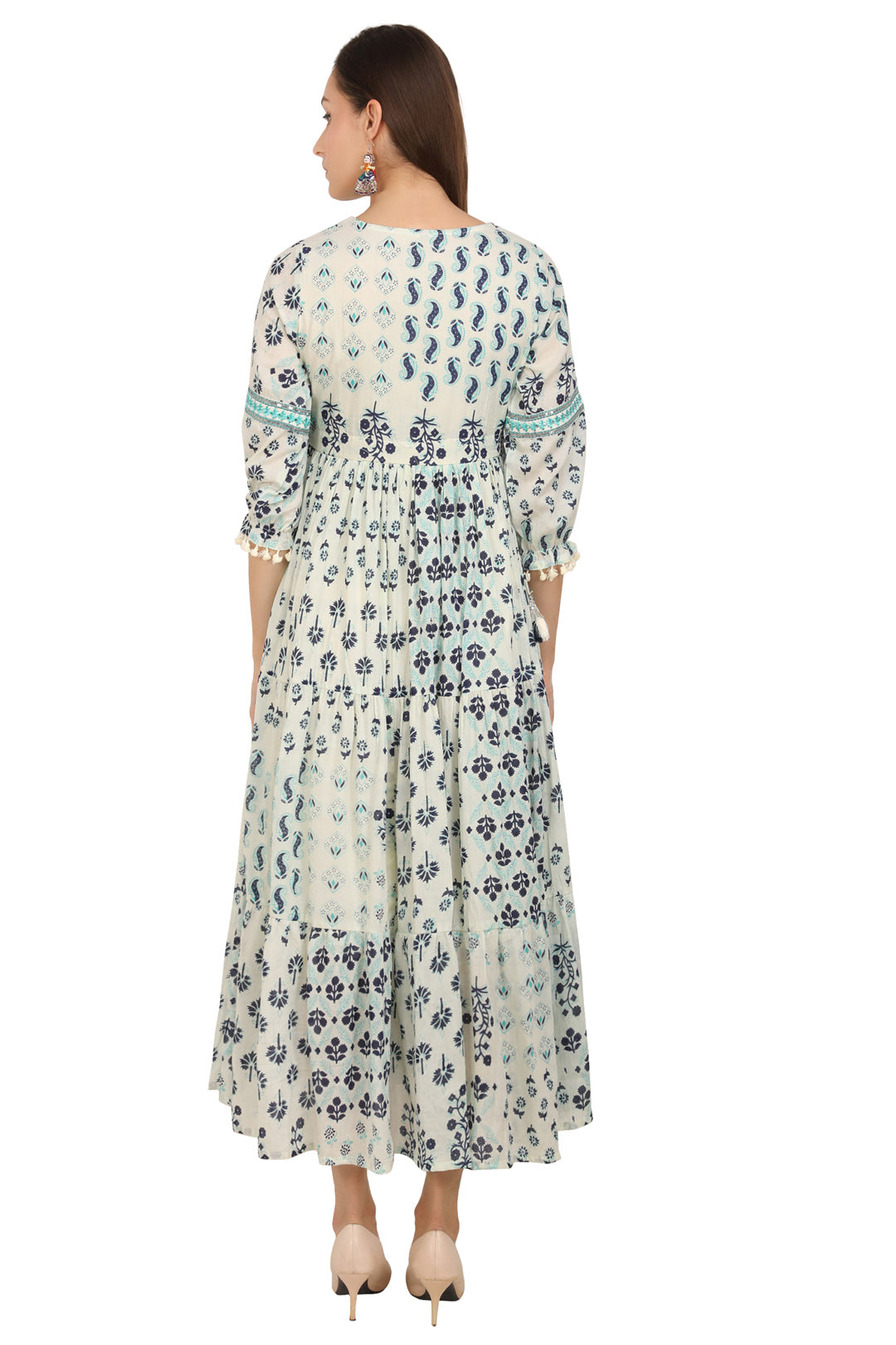 Sattva - Block Print Panel Dress