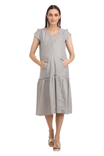 Dunnes stripe Maternity-1