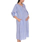 Blue long Maternity Tunic_4