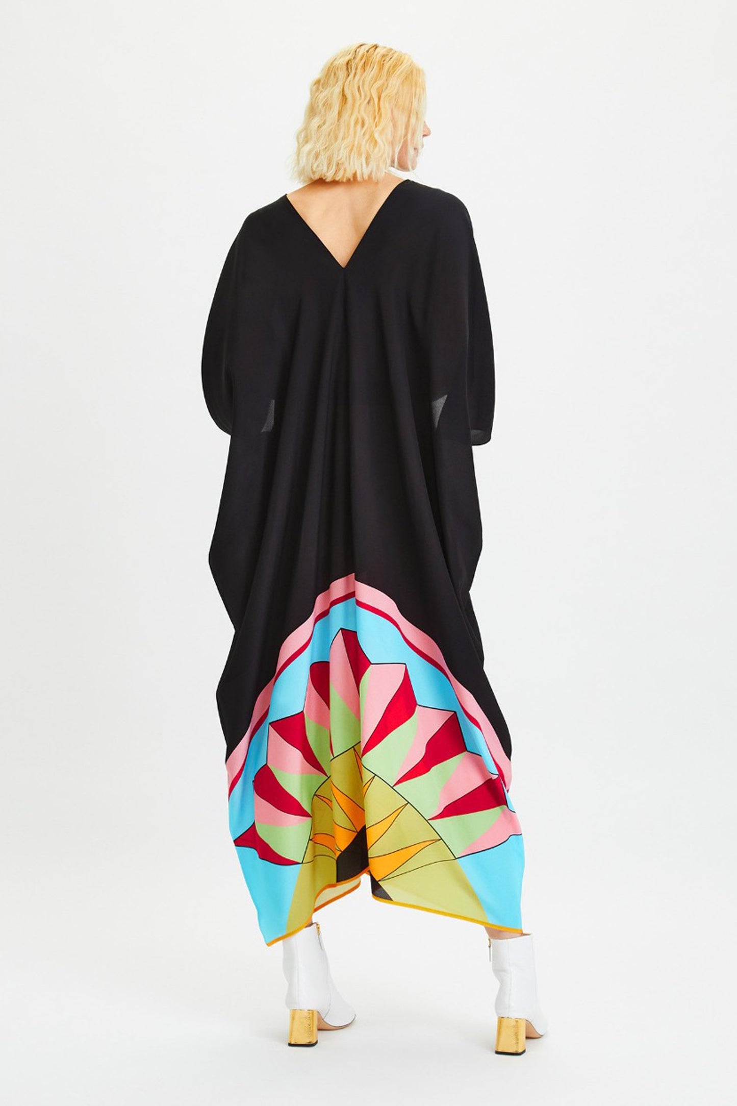 Black Sun Ray Kaftan