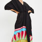 Black Sun Ray Kaftan