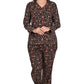 Black Ditsy floral PJ Set-MOMIANDME