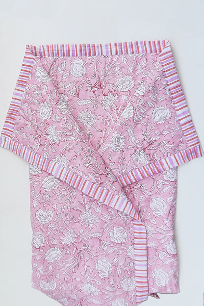 Bloosom Garden Pink Quilt