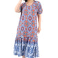 Boho Print Border Hem dress- Momiandme