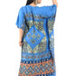 Kaftan with Neck Sequin