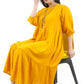 Sage Yellow Rayon Dress-4