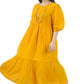 Sage Yellow Rayon Dress