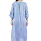 Blue long Maternity Tunic_3