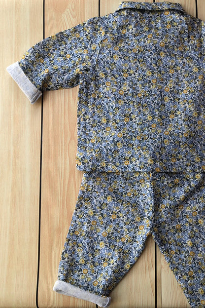 Green garden Dity floral - sleepwear 2pc set5