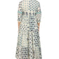 Sattva - Embroidred Block Print Dress