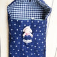 Star Gingham Baby Carrier Nest