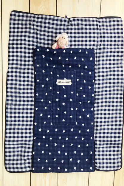 Star Gingham Baby Carrier Nest