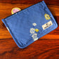 Diasy floral cotton pouch