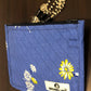 Diasy floral cotton pouch