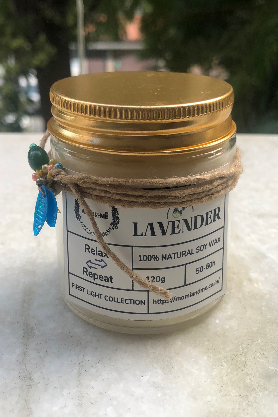 lavender soya candle