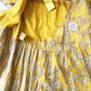 Wrap Yellow Floral Dress