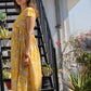 Wrap Yellow Floral Dress